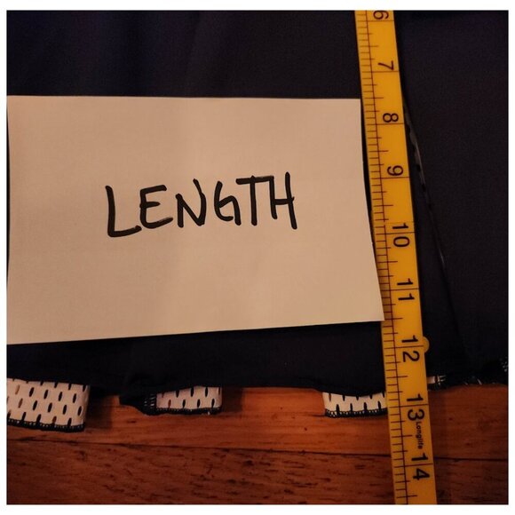 NIKE Navy and White Mesh Pleated Tennis Skort - Picture 8 of 11